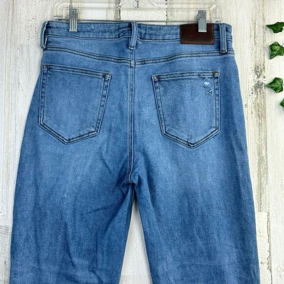 HIDDEN DISTRESSED STRAIGHT LEG  JEANS SIZE 31 - Picture 7 of 10